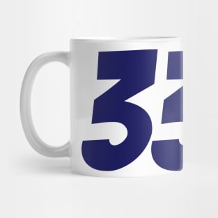 Max Verstappen 33 - Driver Number Mug